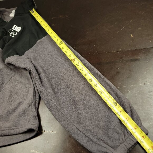 US Olympic Committee Men L USA London Olympics Full Zip Colorblock Fleece Jacket - Picture 11 of 14